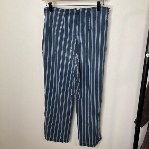 Reformation Pinstripe Stretch Pants - Picture 2 of 8